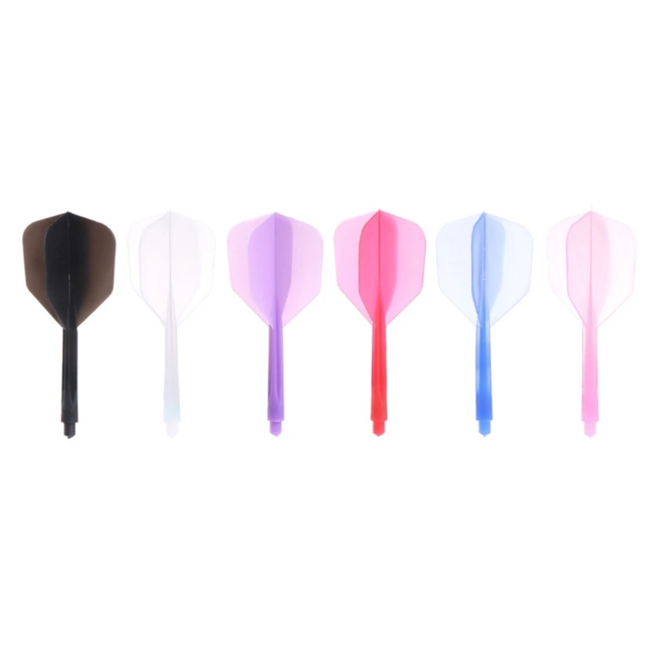 Knight Darts 6 Packs 2BA Integrated Stereotypes Transparent Dart Tail Anti-fall And Constant Durability
