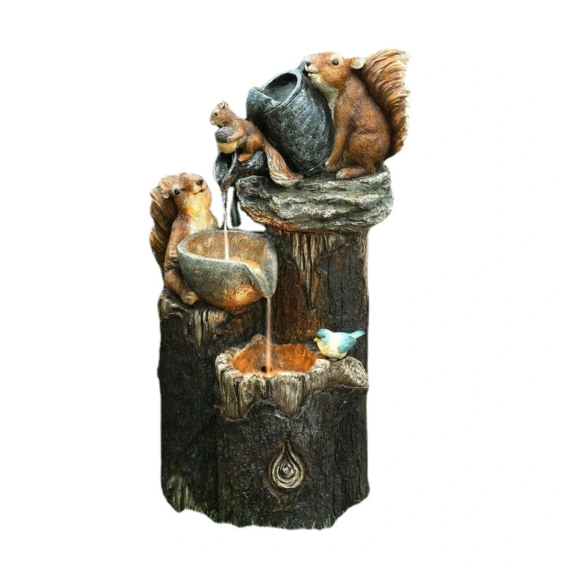 Resin Crafts Garden Park Art Small Ornament Statue Animal Garden Resin Statue