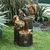 Resin Crafts Garden Park Art Small Ornament Statue Animal Garden Resin Statue