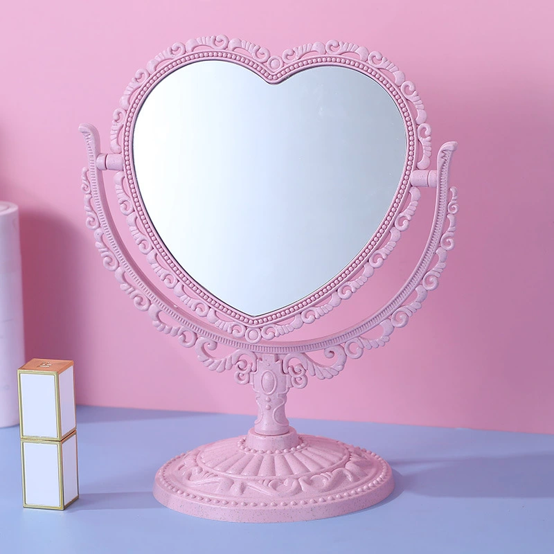 Desktop Desktop Love Double-sided Makeup Mirror