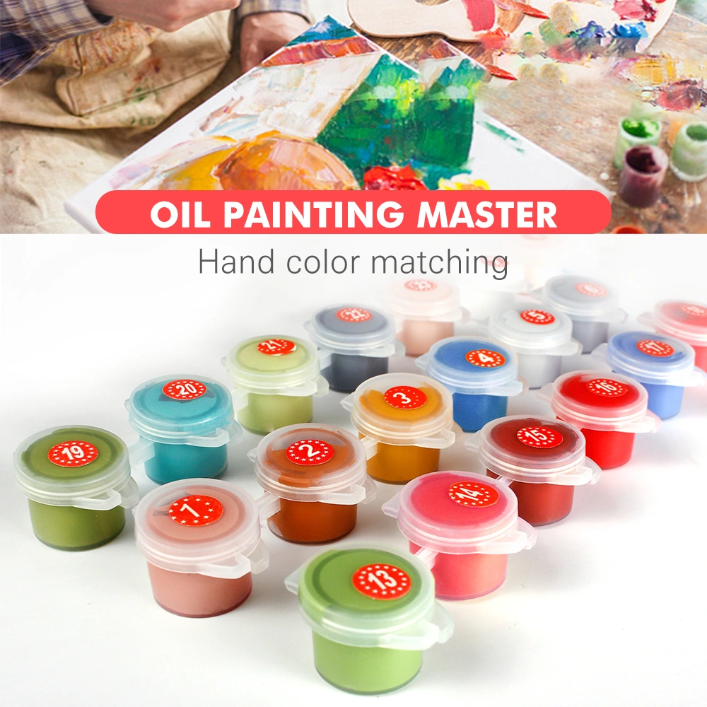 DIY Digital Oil Painting Factory Wholesale Foreign Trade Custom Hand-painted