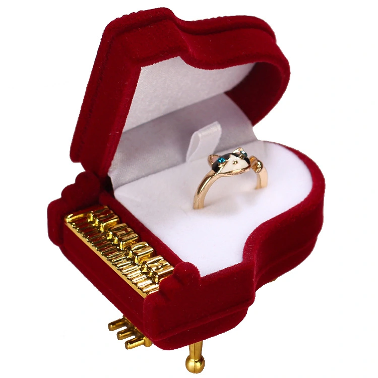 Necklace Flocking Jewelry Box Ring  Packaging