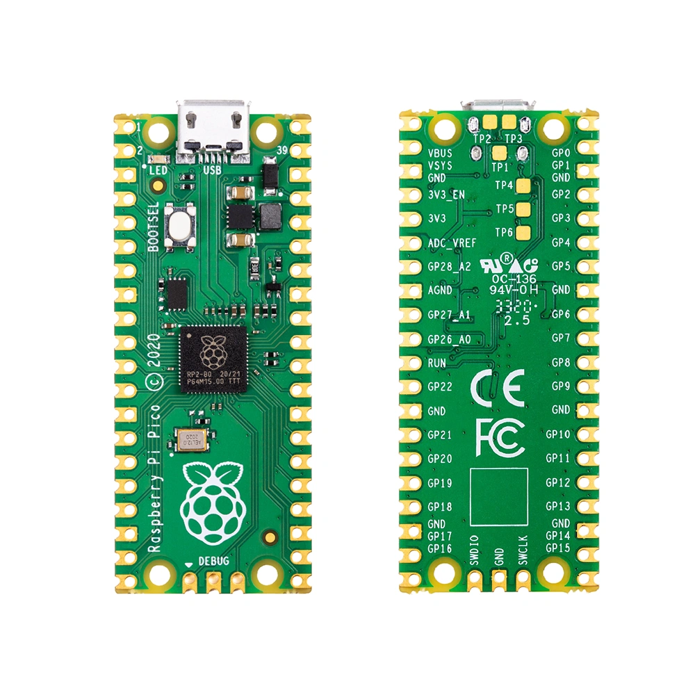 Dual-core Temperature Sensor Low-power Development Board RP2040 Chip