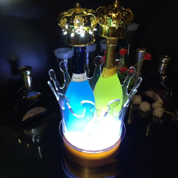 Creative Crown Luminous Ice Bucket