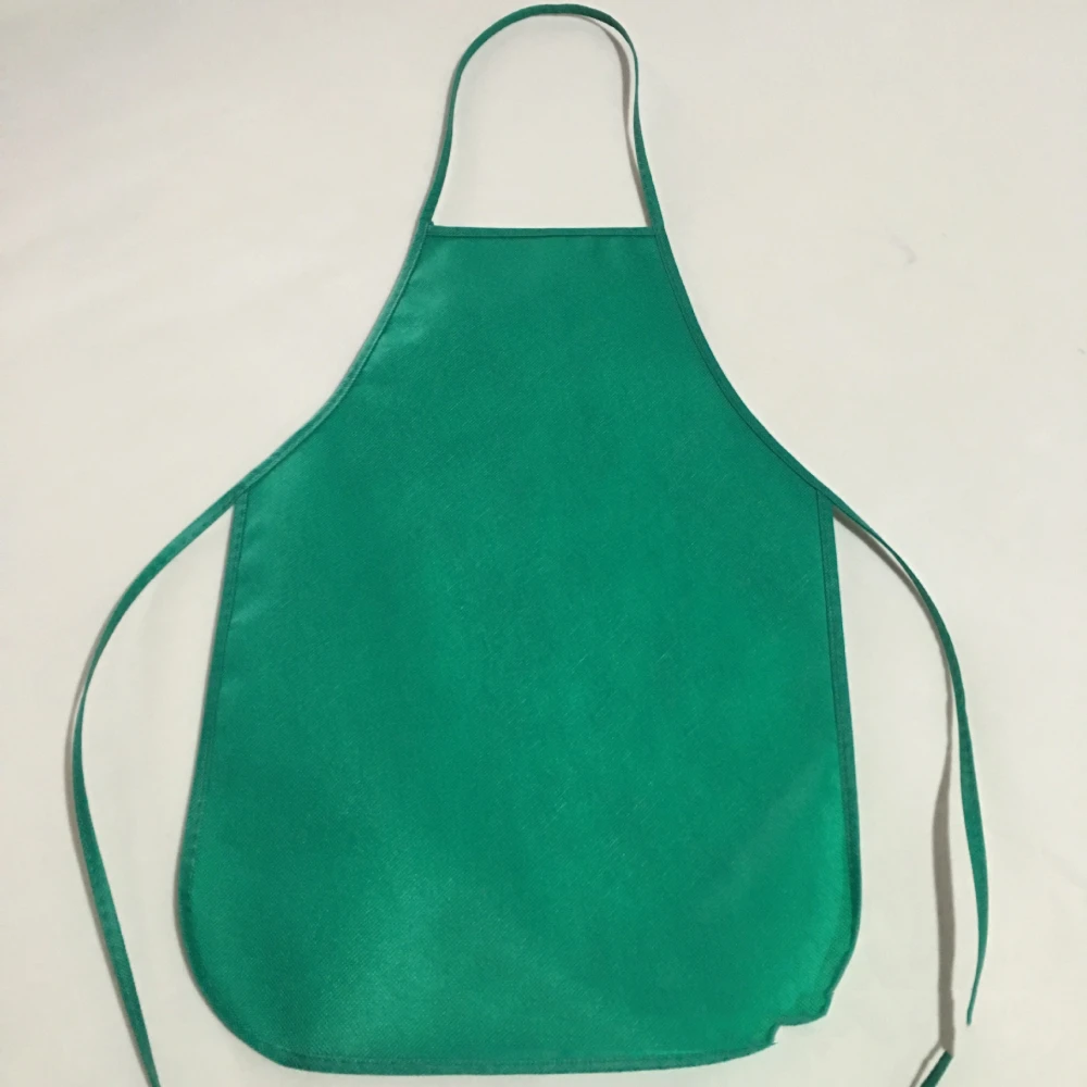 Children's Apron Kindergarten Activities Non-woven Fabric Apron Kids Bib Painting Anti-fouling Waist