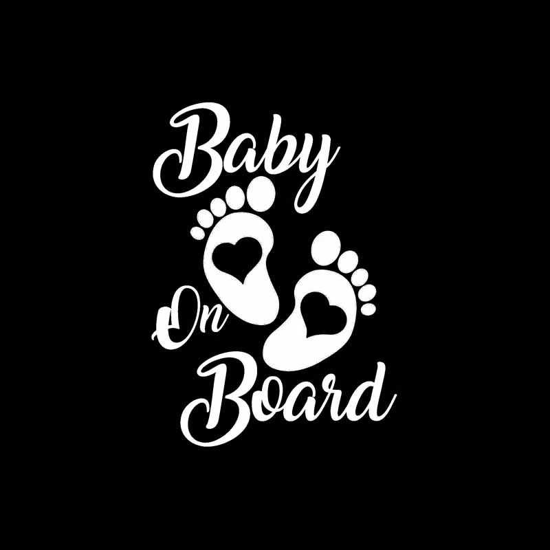 Baby On Board Warning Car Sticker