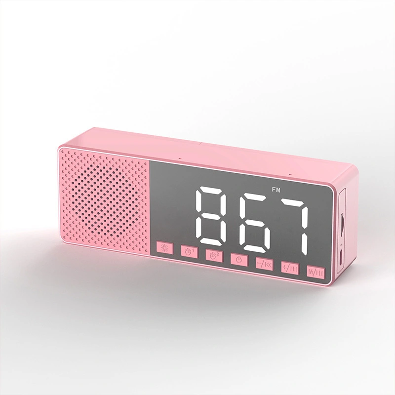 Simple Dormitory Bedside For Male And Female Students With Rechargeable Alarm Clock