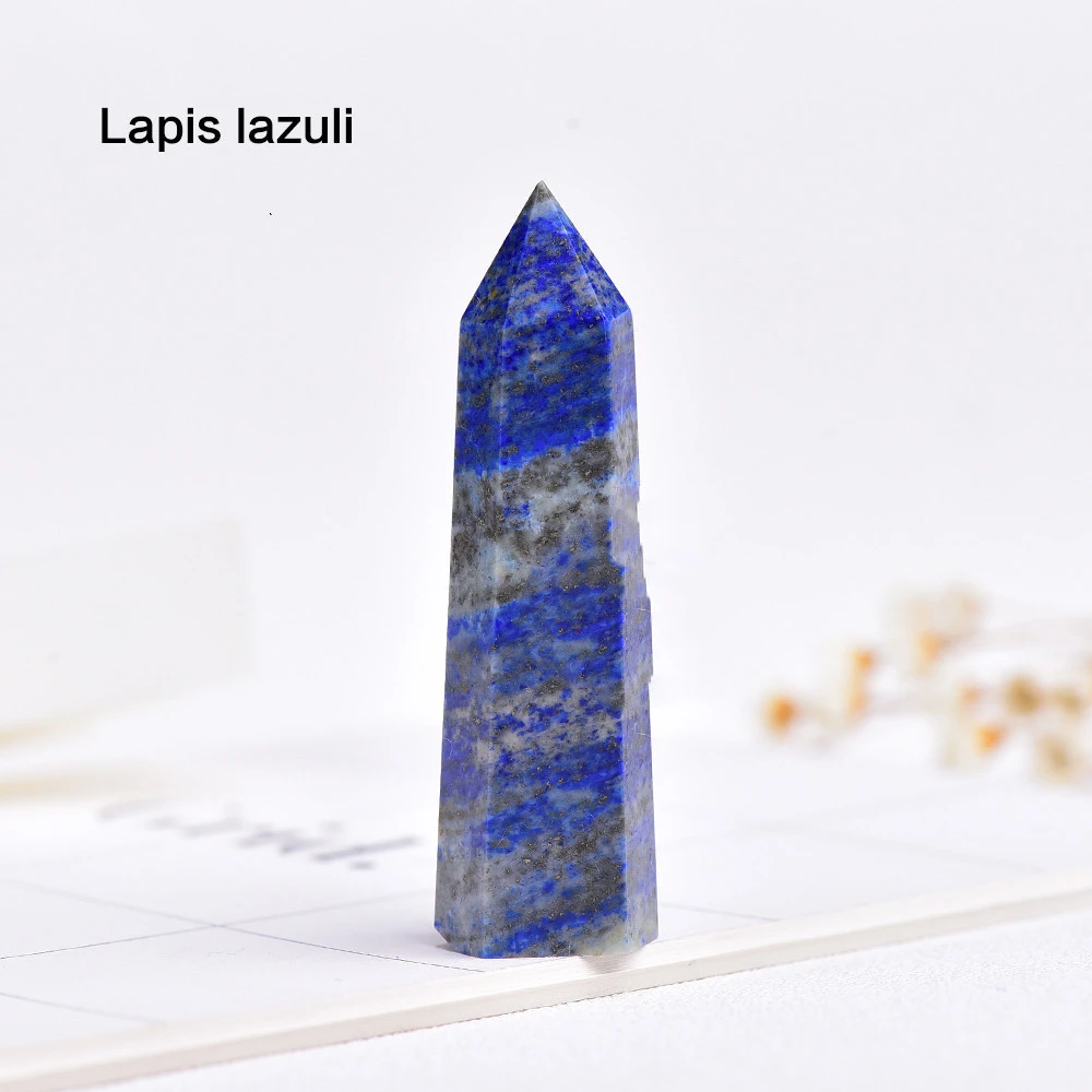 Donghai Natural Crystal Six-sided Single-pointed Energy Gem