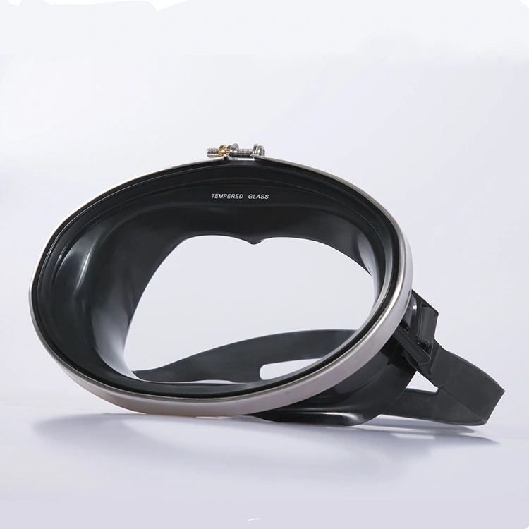 HD Tempered Glass Stainless Steel Swimming Goggles