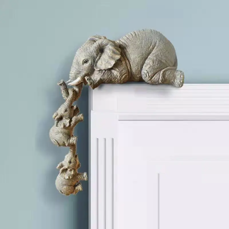 Elephant Three-piece Home Decoration