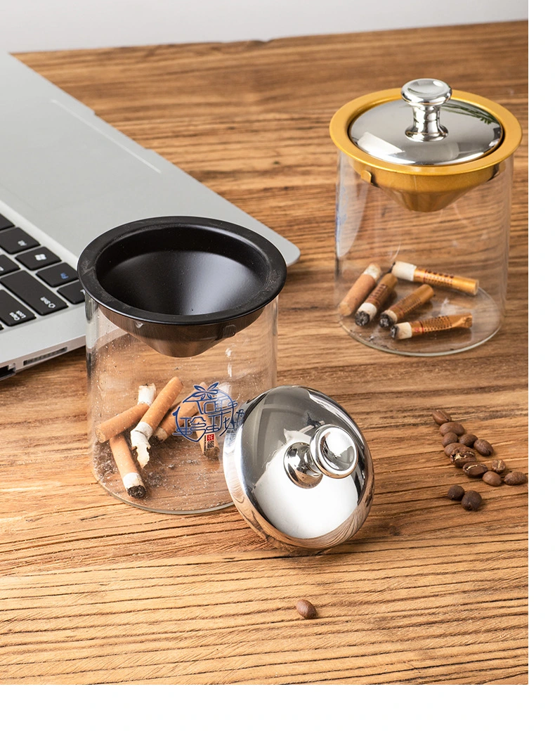 Creative Stainless Steel Household Ashtray Ashtray