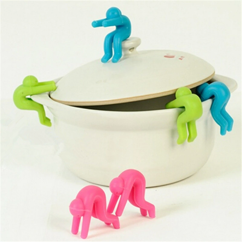 Multi-purpose Chopsticks Mobile Phone Holder Kitchen Spill-proof Pot Cover Holder