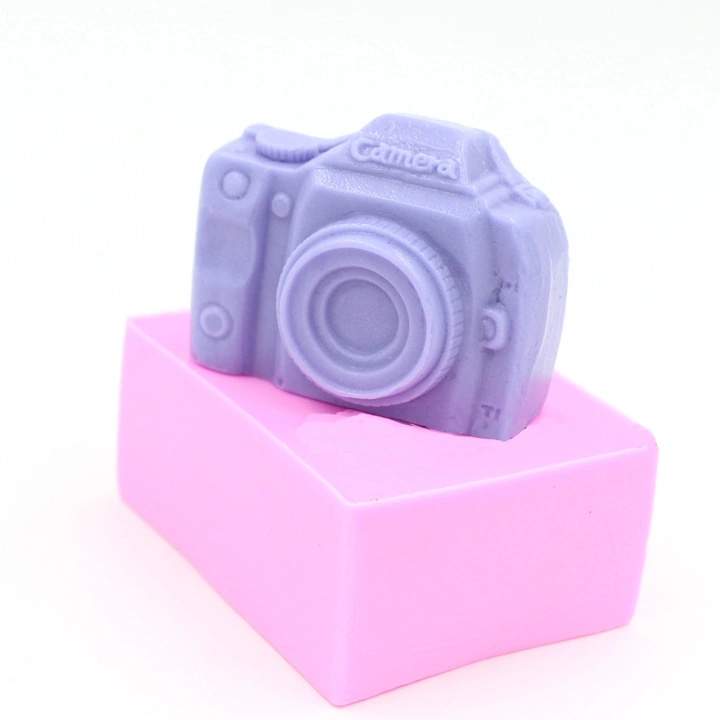 Fondant Silicone Three-dimensional Biscuit Mould Camera Cake Decoration Clay Soft Pottery Epoxy Soap Mould