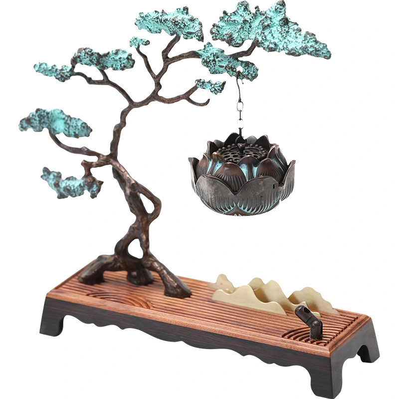 Welcome Pine Backflow Incense Burner Creative Decoration