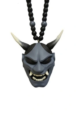 Samurai Caputo Helmet Necklace