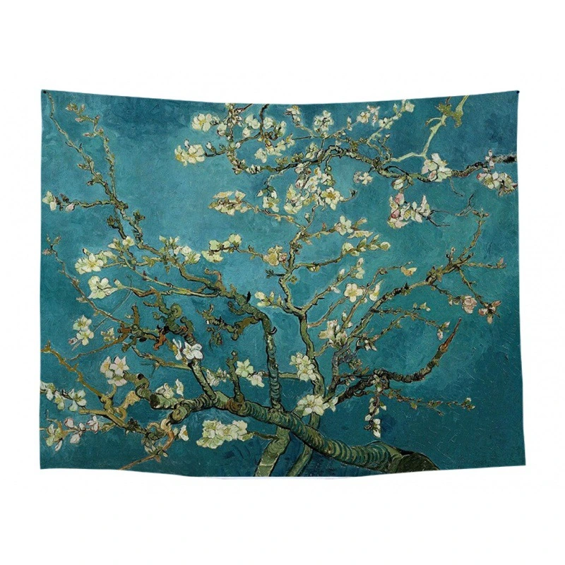 Tapestry Van Gogh Photograph Decorative Background Cloth Decorative Wall Blanket