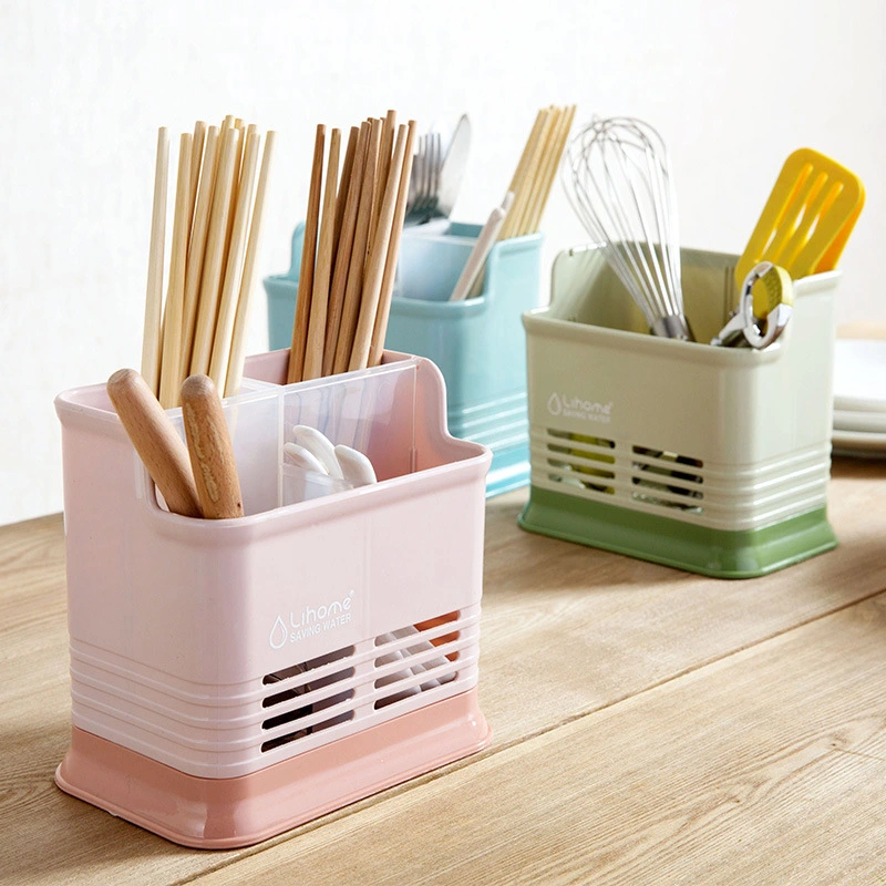 Kitchen Chopsticks Cage Basket Tableware Drain Storage Chopstick Holder