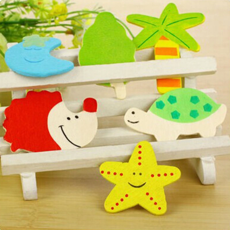 Various Styles And Cute Gift Refrigerator Magnets Five-pointed Star Pattern Refrigerator Magnets