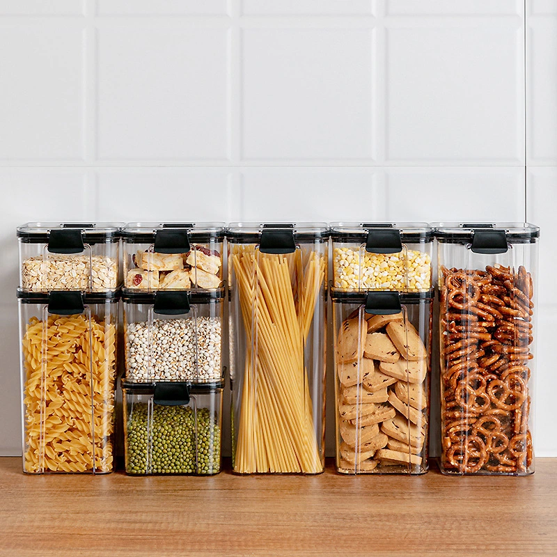 Food Moisture-proof Sealed Fresh-keeping Box For Food In Square Sealed Cans