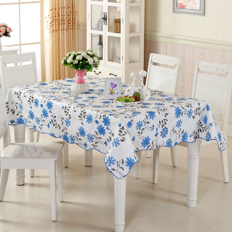 Waterproof Tablecloth Disposable Plastic Rectangular Household