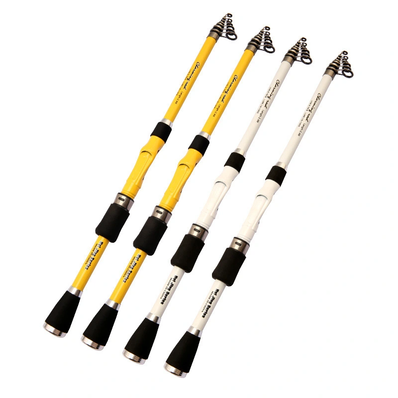 Short Super Hard Rock Fishing Rod Fishing Portable