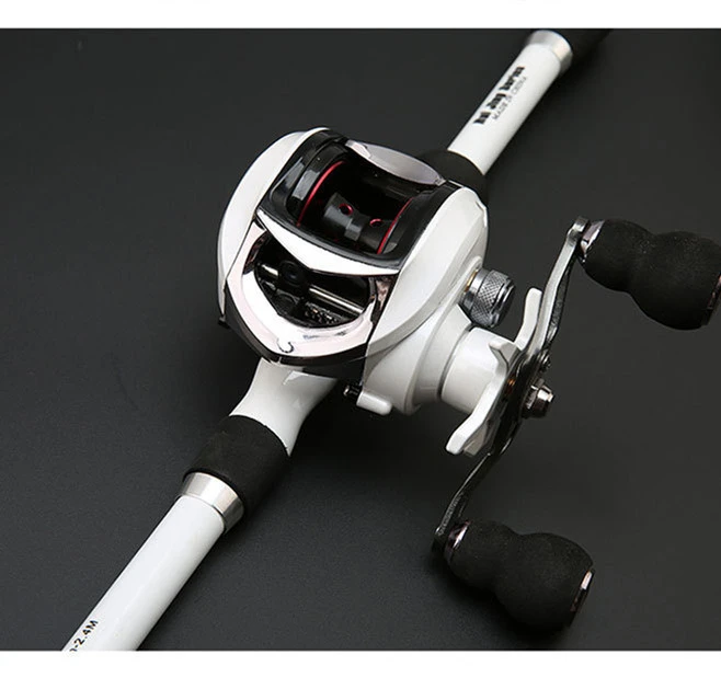 Short Super Hard Rock Fishing Rod Fishing Portable