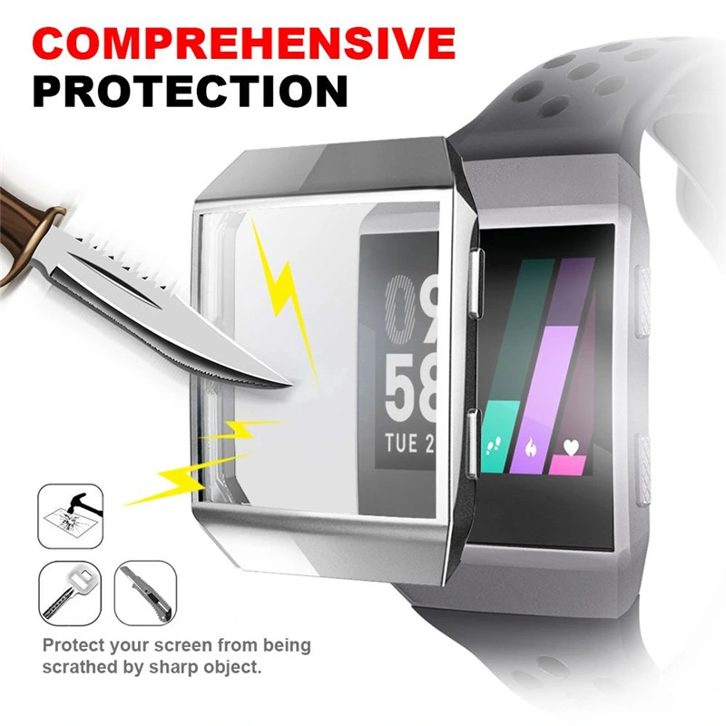 Suitable For Fitbit Ionic Plating Protective Shell TPU All-inclusive Anti-fall Protective Cover