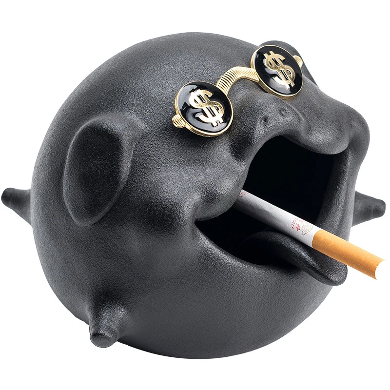 Tao Fan Cute Animal Pig Ashtray Personality Trend