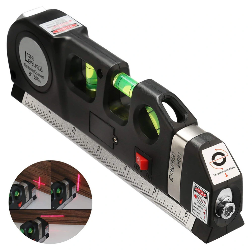 Laser Positioning Level Measuring Ruler Outdoor Office Infrared Line Ruler Office