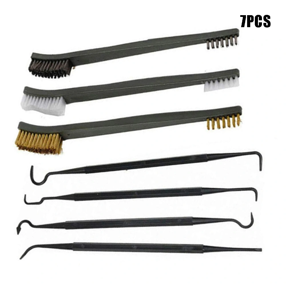 7-piece Spray Gun Tube Cleaning Brush For Cleaning