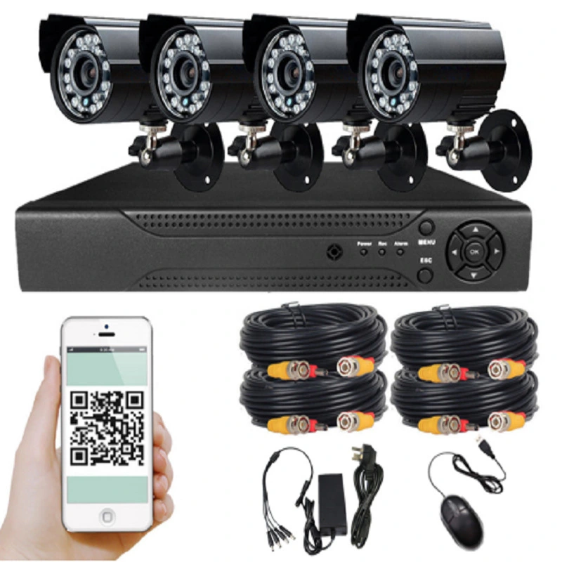 HD Night Vision Waterproof Camera Set Outdoor Monitoring