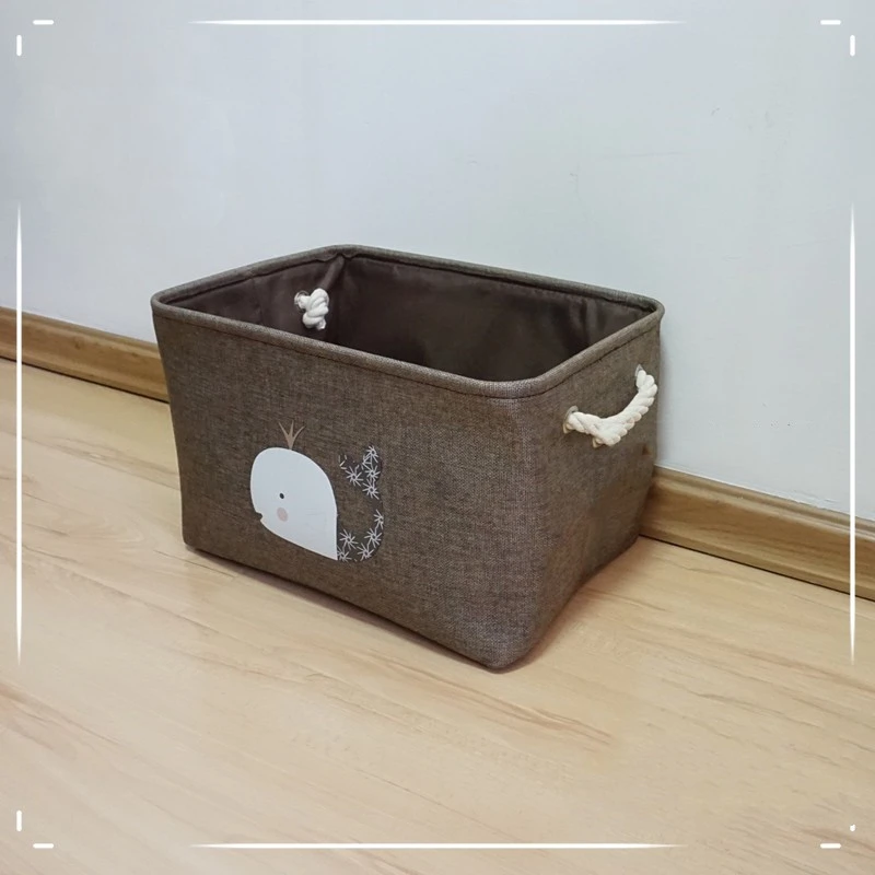 Cartoon Fabric Foldable Storage Box