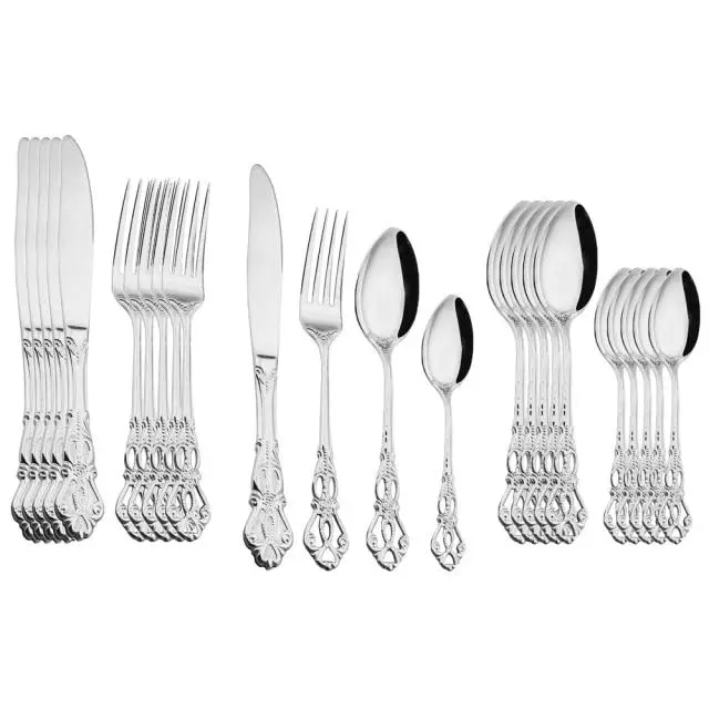 Stainless Steel Western Tableware Set Steak Cutlery