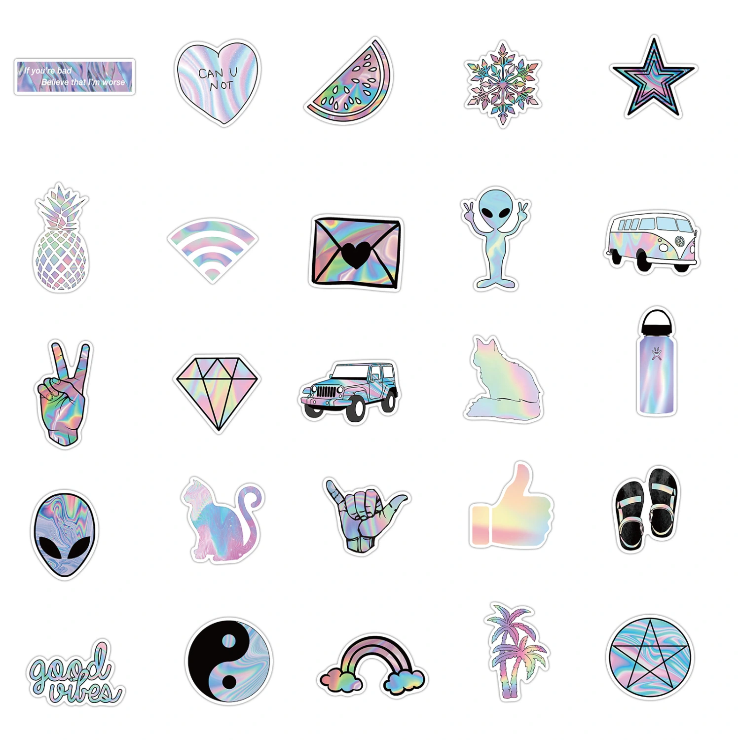 Diy Waterproof Sticker For Suitcase Motorcycle Notebook