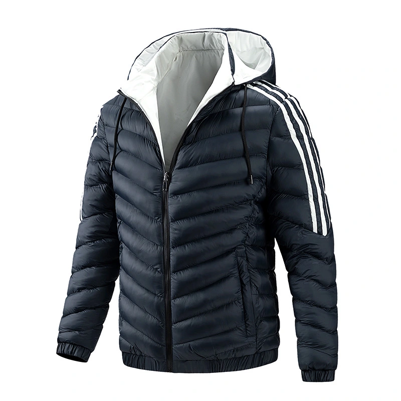 Men's Hooded Cotton Sports Casual Jacket