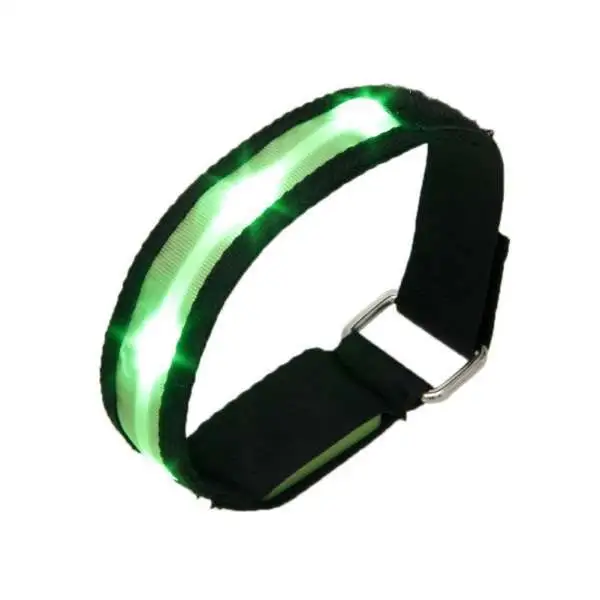 LED Cloth Arm Belt Car Wrist Seat Belt Without Battery