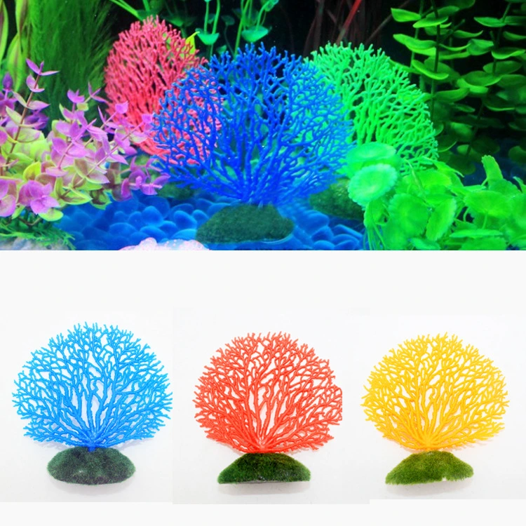 Seabed Simulation Soft Coral Landscaping Aquatic Fish Tank Decoration