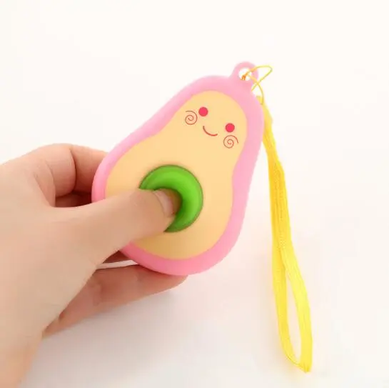 Cute Avocado Silicone Toy