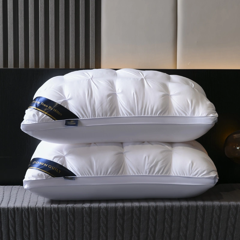 A Pair Of Single Non-collapsing Sleep Aid Home Pillows