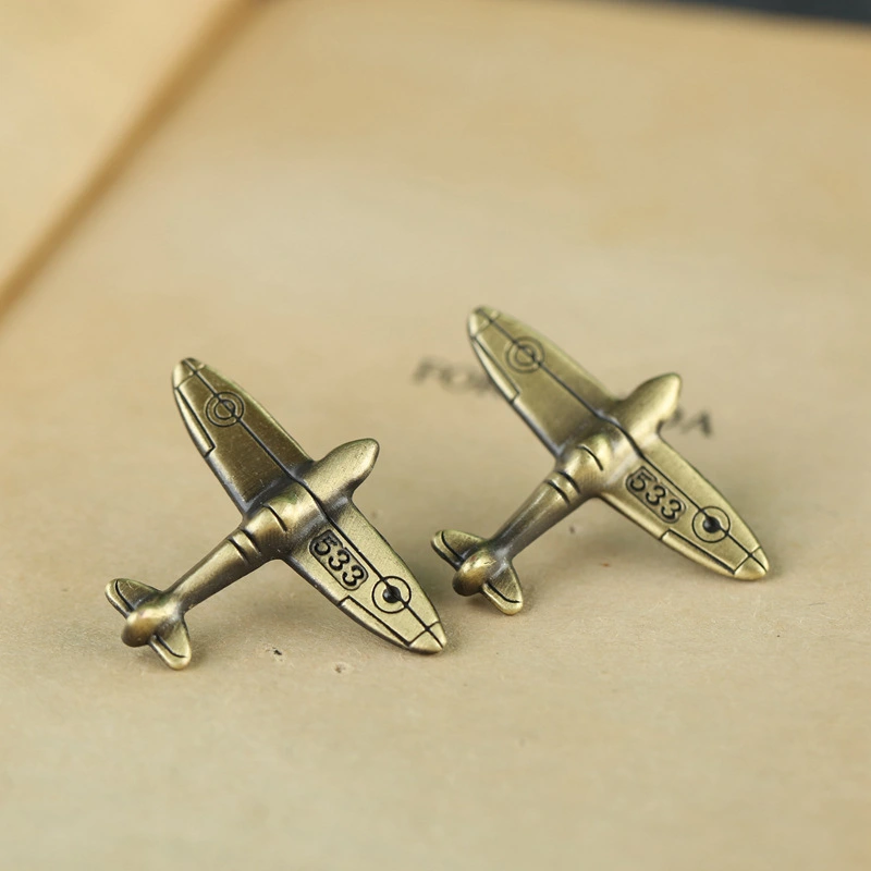 Retro Airplane Female Sweater Pin Brooch Jewelry