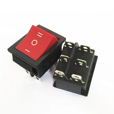 3-position Light Rocker 6-pin Push Button Switch