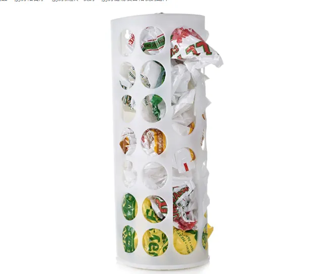 Plastic Bag Drawer Box Creative Wall-mounted Large Capacity Storage Box For Kitchen