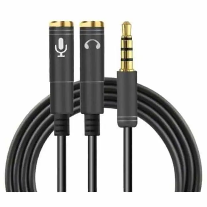 3.5mm Headphone Splitter Audio Adapter Cable