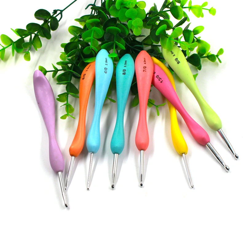 Crochet Set Knitting Tools Sweater Needle Soft Handle