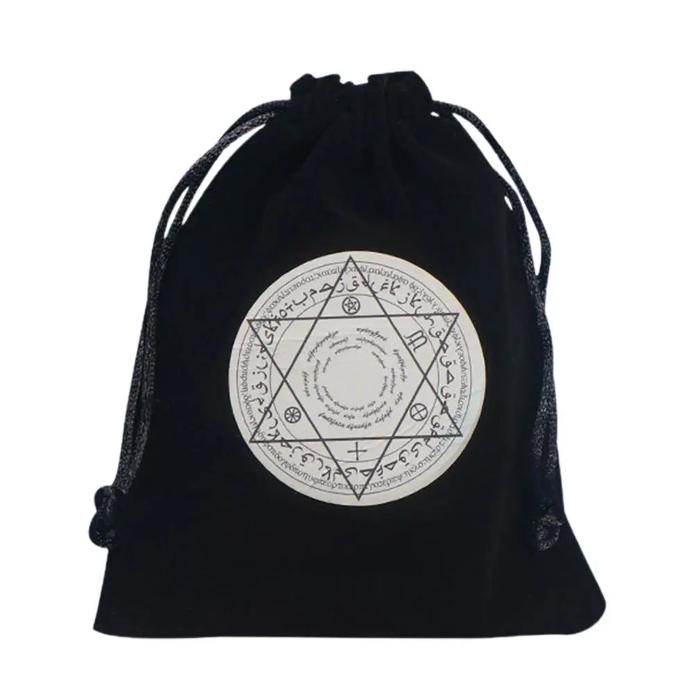 Mysterious Black Magic Divination Tarot Card Storage Bag