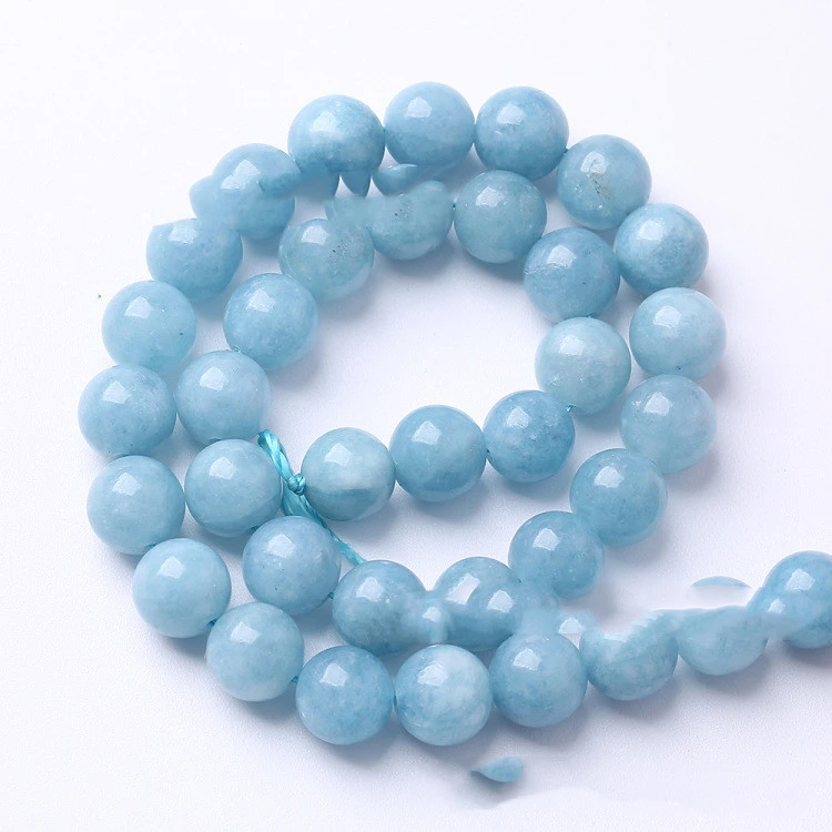 Optimize Semi-finished Products Of Aquamarine Loose Beads