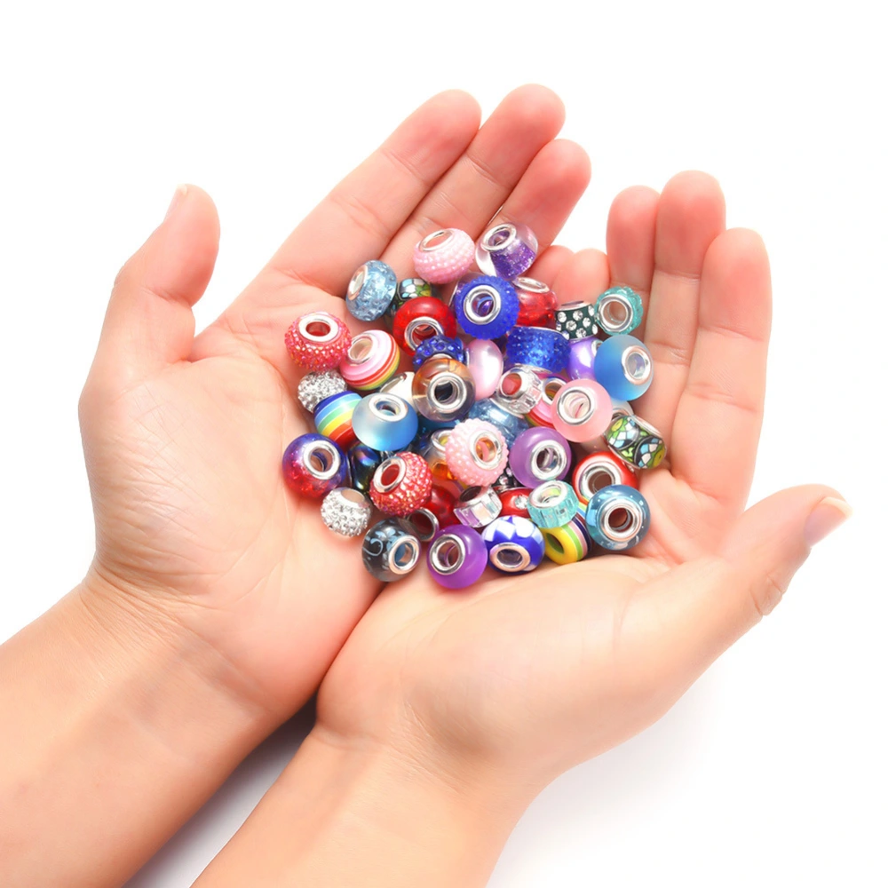 Hole Beads Mixed Set, Bracelet Beaded Handmade Material