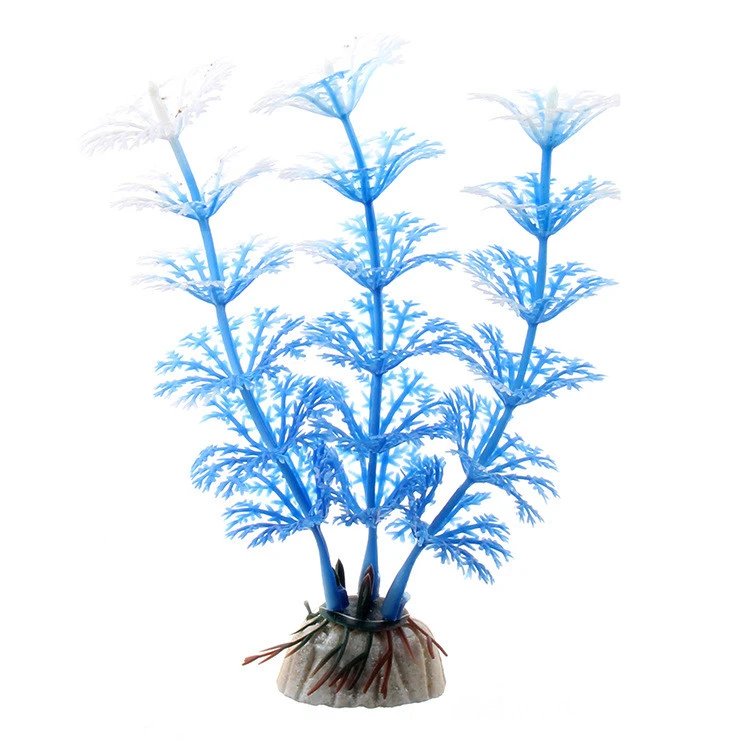 Plastic Simulation Of Fish Tank Landscaping Decoration