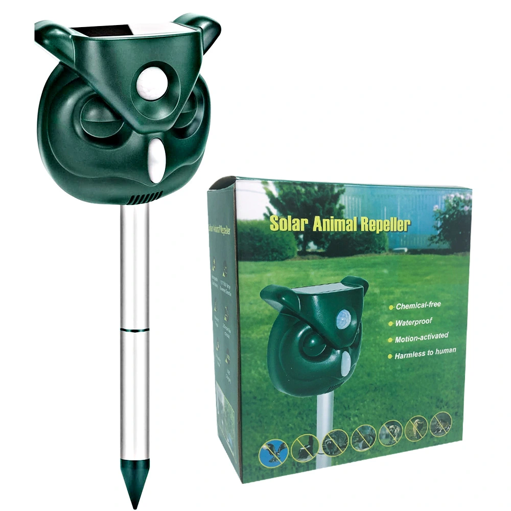 Ultrasonic Rodent Repellent Insect Garden Home