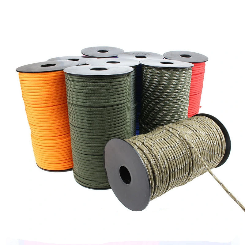 All Polyester 9 Nine Core 100 Meters Umbrella Rope DIY Bracelet Braided Rope